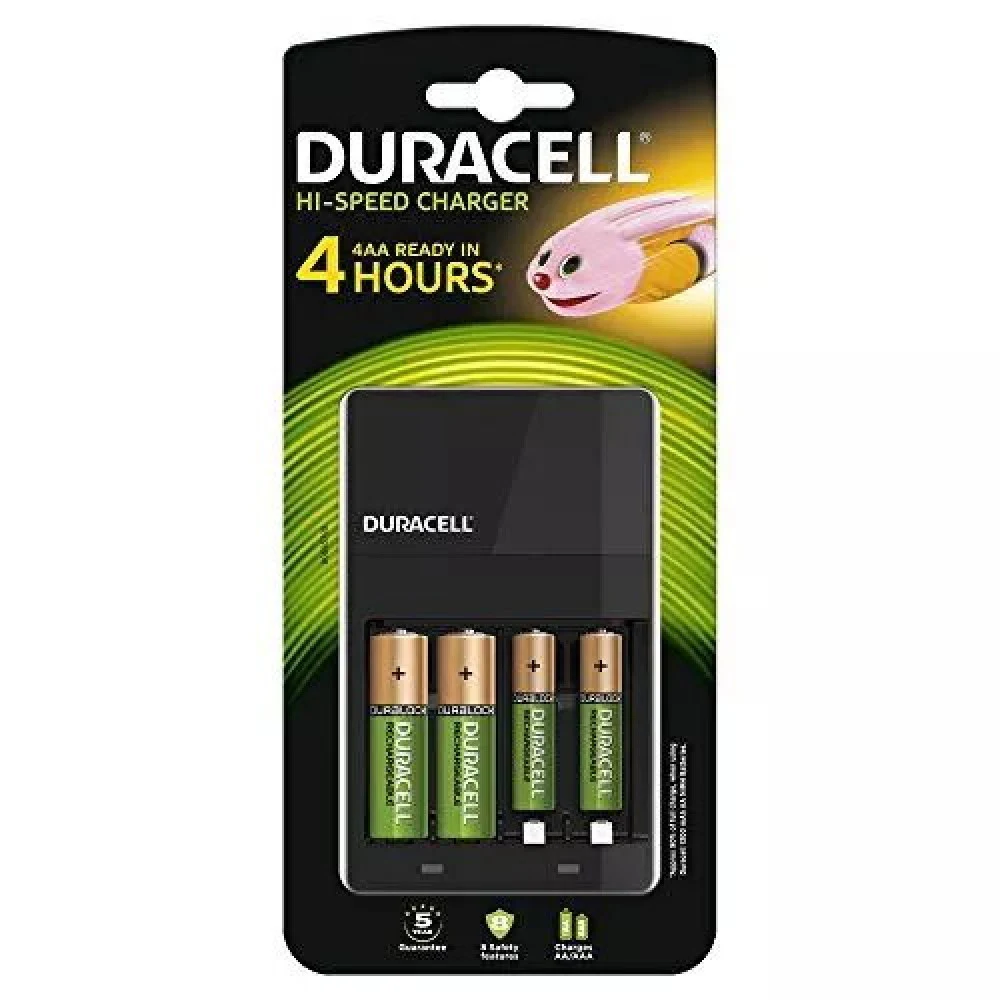 Зарядное устройство DURACELL CEF 14 + 2AA 2AAA