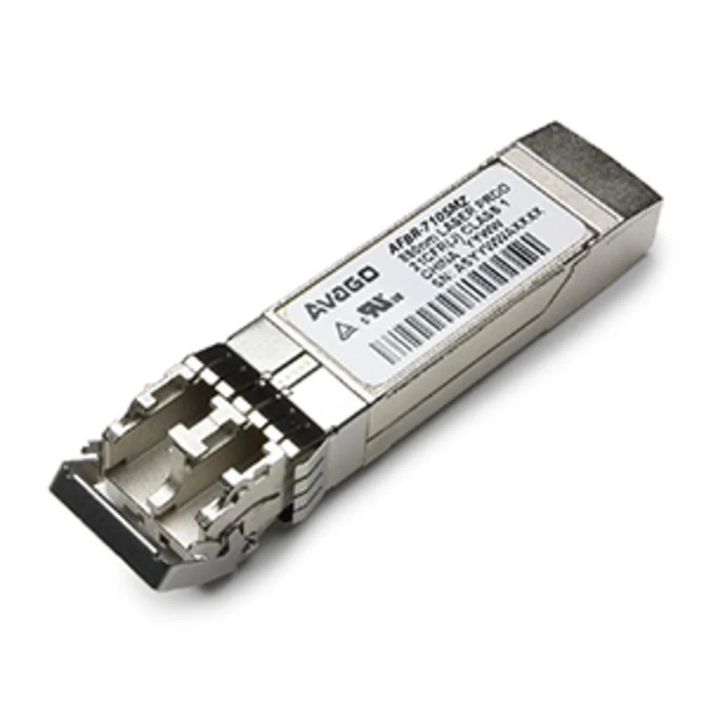 Волоконно-оптический приемопередатчик Avago AFBR-710SMZ Transceiver 10G (10.3125 GBd Ethernet), SFP+, LC MM 400m, 850nm VCSEL laser, bail de-latch, Foxconn Avago {100}