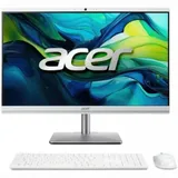 Моноблок Acer Aspire C27-195ES 27" Full HD Core Ultra 5 125U (1.3) 8Gb SSD512Gb Graphics CR Eshell GbitEth WiFi BT 65W клавиатура мышь Cam серебристый 1920x1080