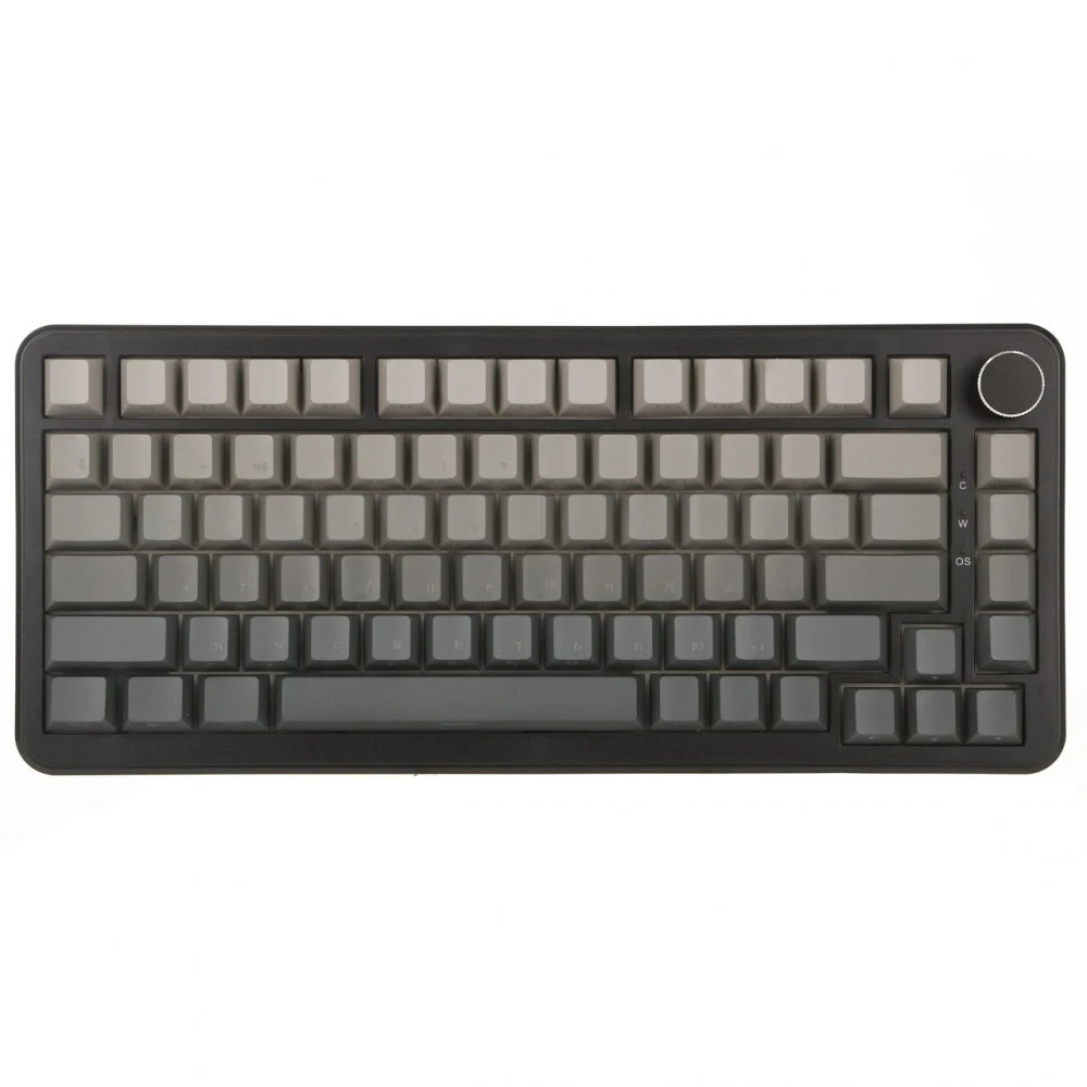Клавиатура Ajazz AK820 Max, Grey, Wired, Gaming, Magnetic Switch, RGB, USB