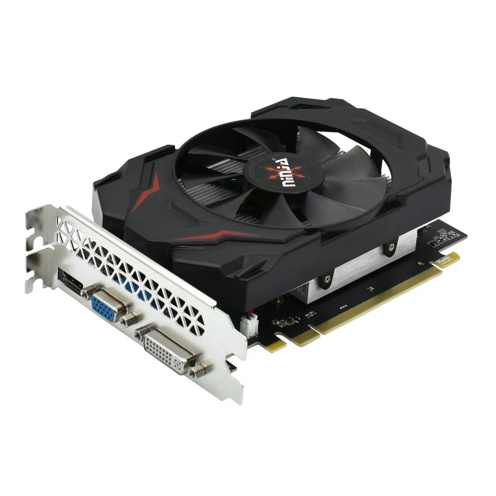 SVGA PCI Express, 2 GB, Sinotex Ninja R7 350 [AKR735025F], DVI/HDMI,VGA, GDDR5/128bit