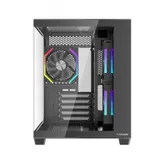 Компьютерный корпус, 1STPLAYER, BV6-BK, BV6-BK-2FH7R-1FH7, M-ATX / ITX, 1*3.5"/2*2.5", Вентилятор 3*12см, Высота кулера до 160 мм, Длина VGA до 410 мм, 425x275x354 мм, Без Б/П, Черный
