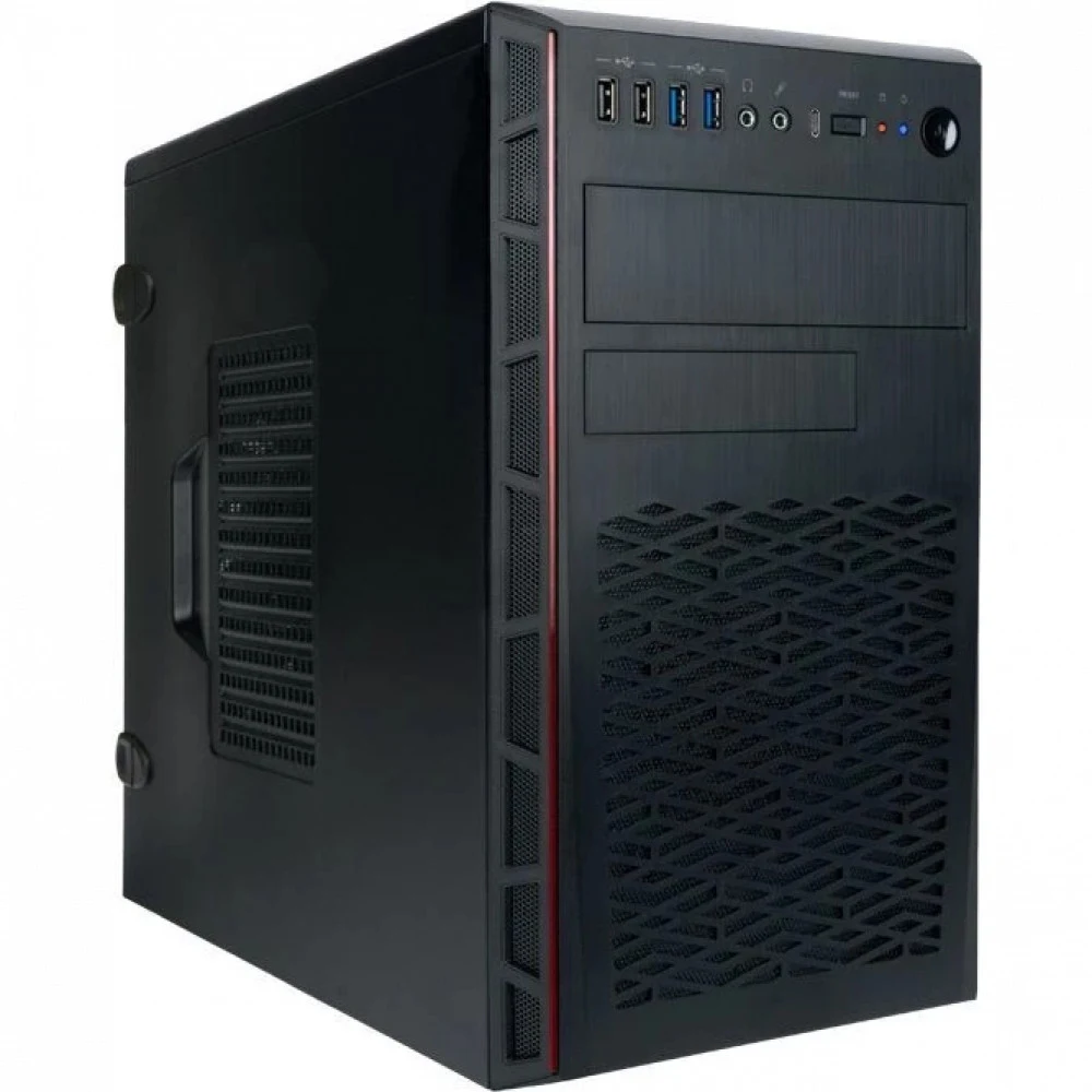 корпус Mini Tower InWin EMR065 Black __________ U3.0*2+U2.0*2 A(HD) +intrusion switch mATX (без блока питания)
