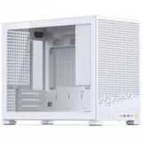 Компьютерный корпус, Jonsbo, D32 PRO White, D32 PRO White, Micro-ATX / Mini-ITX, 2*3.5"/4*2.5", Высота кулера до 164 мм, Длина VGA до 365 мм, 384х207х314 мм, Без Б/П, Белый