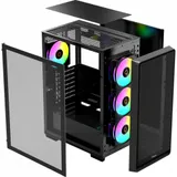 Корпус Ocypus Gamma C60 BK ARGB ATX/mATX/ITX 3xUSB Черный Gamma-C60-BKG400XX-GL