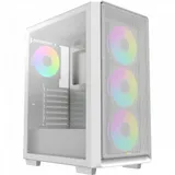 Корпус Ocypus Gamma C60 WH ARGB ATX/mATX/ITX 3xUSB Белый, Предустановленно 4x120мм ARGB Fans, Gamma-C60-WHG400XX-GL