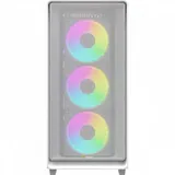 Корпус Ocypus Gamma C60 WH ARGB ATX/mATX/ITX 3xUSB Белый, Предустановленно 4x120мм ARGB Fans, Gamma-C60-WHG400XX-GL