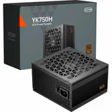 Блок питания ПК/ Power Supply PCCooler, 750W 80+ Bronze (ATX, ATX 3.1, Non-modular, 1x24(20+4)pin 550mm, 2xCPU*2 8(4+4)pin 650mm, 2xPCIe*2 8(6+2)pin 500mm, 1x12V-2x6 600mm, 6xSATA*3+MOLEX4pin*2, Act