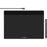 Графический планшет, XP-Pen, Deco Fun L BK, Разрешение 5080 lpi, Чувствительность к нажатию 8192, Интерфейс USB-C, Рабочая область 10"х6.27", Чёрный