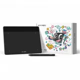 Графический планшет, XP-Pen, Deco Fun L BK, Разрешение 5080 lpi, Чувствительность к нажатию 8192, Интерфейс USB-C, Рабочая область 10"х6.27", Чёрный