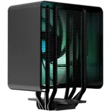 Кулер для процессора, Aerocool, APNX AP1-V BK, Intel 1700/1200/115x/775 AMD AM5/AM4, 245W, 120мм ARGB, 600-1800±10% об/м, 76.3CFM, 16.1-32.8dBA, PWM 4pin + ARGB 5V 3pin, 128х76,5х165мм, Чёрный