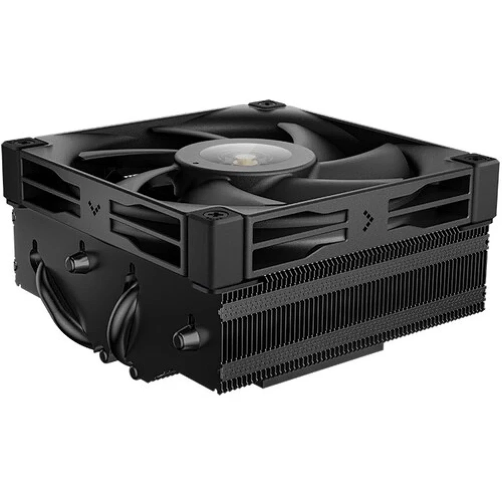 Кулер для процессора, Deepcool, AN400 BK R-AN400-BKWNMN-G, Intel 1851/1700/1200/115х и AMD AM5/AM4, 150W, 92мм, 500- 2950±10% об/м, 31.18CFM, 23,2dB(A), 4pin, 94х57х52,5мм, Чёрный