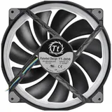 Кулер для компьютерного корпуса,Thermaltake, Riing Plus 20 RGB TT Premium Edition Single Fan Pack, CL-F070-PL20SW-A, 200мм, 500-1000 об.мин, USB 2.0 connectors (9 Pin), Подсветка RGB 16.8 млн. цвето
