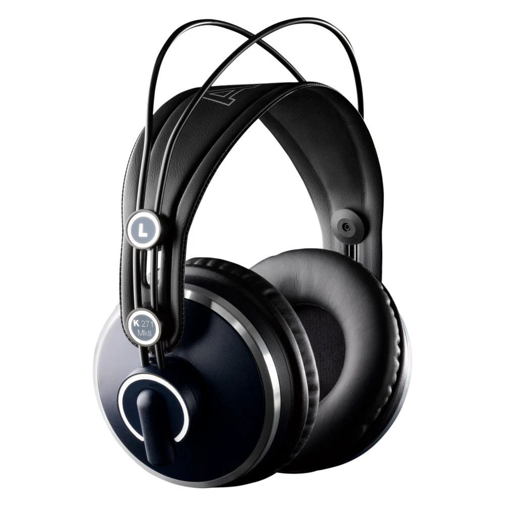 Наушники мониторы AKG K271 MKII 3м черный проводные (оголовье)
