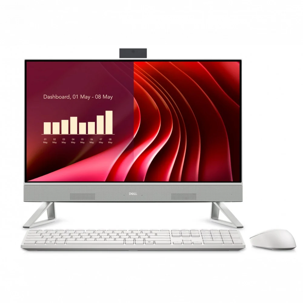 Dell 24 All-in-One EC24250/Core 7-150U/16GB/1TB/23.8 FHD Touch/Intel Graphics/Cam/WLAN + BT/Wireless Kb &amp amp Mouse/W11Pro/1YwBS