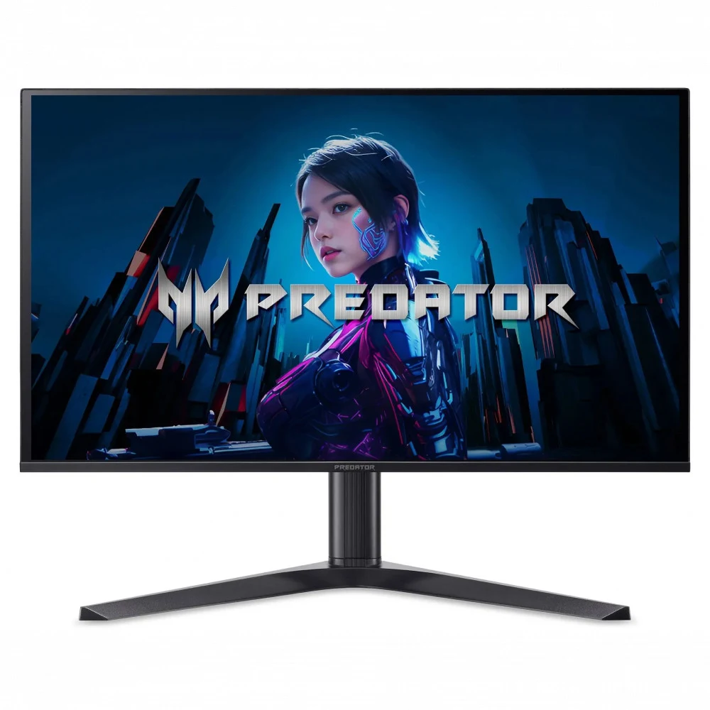Монитор 26.5" ACER Predator X27UF3bmiipruzx Black ( OLED, 2560x1440, 0,01 ms, 1300cd, 480Hz, 2xHDMI + 1xDP + 1xType-C(90W) + USB3.2x2+USB-B(2up 2down), Speakers 5Wx2, FreeSync Premium Pro, hdr: HDR