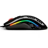 Компьютерная мышь, Glorious, Model O, GO-GBLACK, Игровая, Оптическая, Проводная, Pixart PMW-3360 Sensor, 12000 DPI, 250+ IPS, 50G, 1000 Hz, RGB, 6 кнопок, Длина провода 2м, Глянцевый черный