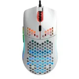Компьютерная мышь, Glorious, Model O, GO-GWHITE, Игровая, Оптическая, Проводная, Pixart PMW-3360 Sensor, 12000 DPI, 250+ IPS, 50G, 1000 Hz, RGB, 6 кнопок, Длина провода 2м, Глянцевый белый