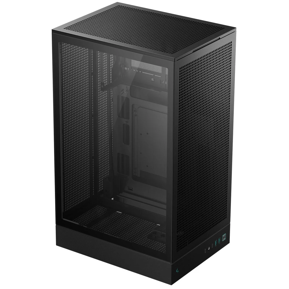 Корпус Deepcool CH270 черный без БП mATX 6x120mm 2x140mm 2xUSB3.0 audio bott PSU