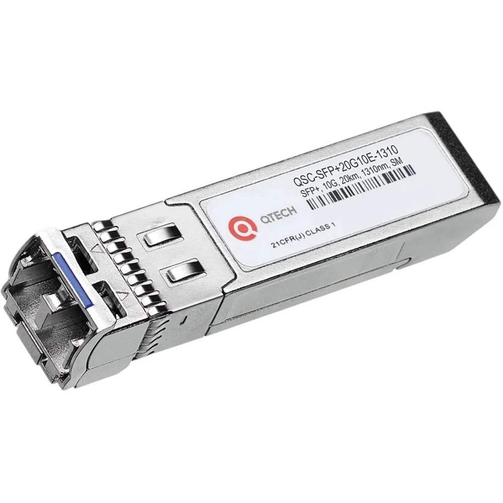 Qtech SFP+ модуль, 20км, 10Гбит/c, Tx=1310нм, LC, DFB, SM, DDM