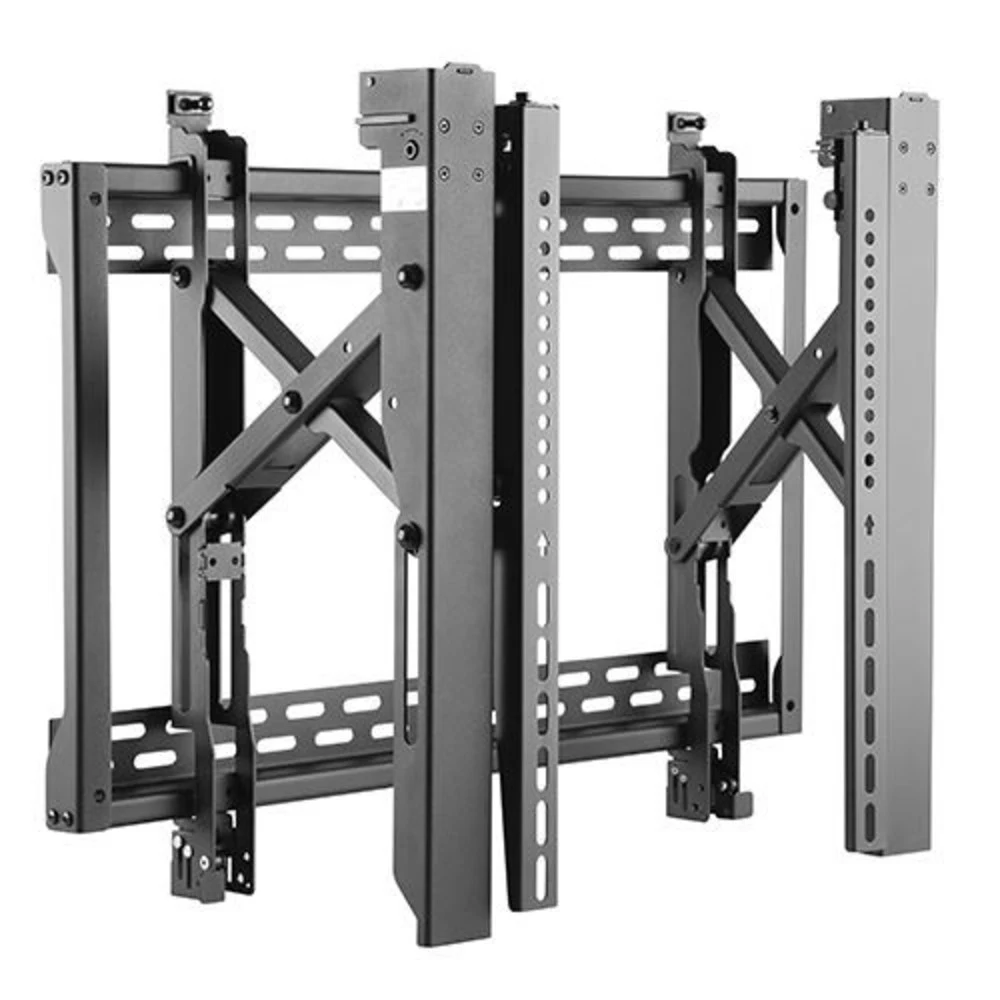 Кронштейн Brateck LVW06-46T для видеостен, 45"-70" Кронштейн для видеостен, Brateck, LVW06-46T, Макс. нагрузка - 70 кг, Диагональ экрана 45"-70", Профиль 95-285 мм., Угол наклона -3°～+3°, Угол повор
