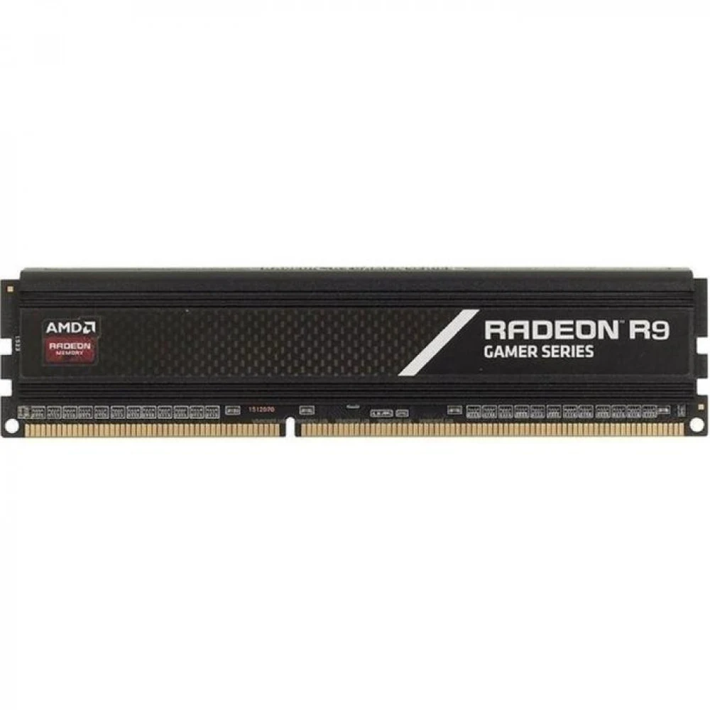 Оперативная память 16GB DDR4 3600MHz AMD Radeon R9 Gamer Series RGB CL18, PC4-25600, 18-22-22-42, 1.35V Black R9S416G3606U2S-RGB