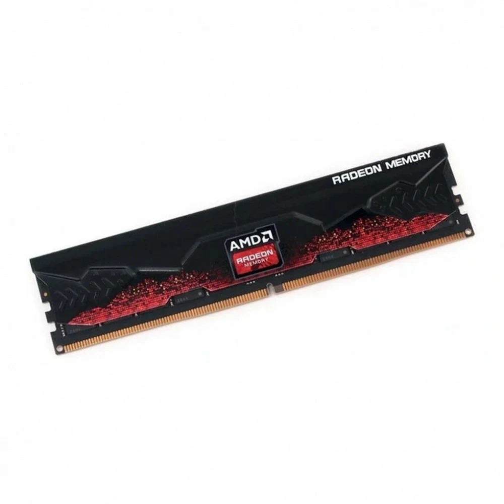 8GB AMD Radeon™ DDR5 5600 DIMM Entertainment Series Black Gaming Memory R5S58G5600U1S Non-ECC, CL40, 1.1V, Heat Shield, RTL (R5S58G5600U1S)