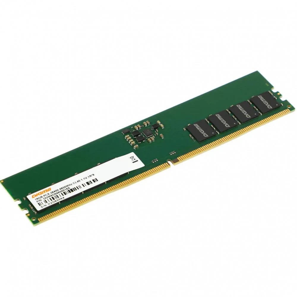 Оперативная память DDR5 8GB 5200MHz Digma DGMAD55200008S RTL PC5-41600 CL42 DIMM 288-pin 1.1В single rank Ret [DGMAD55200008S]