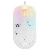 Мышь XTRFY MZ1 RGB, Pixart 3389 sensor, 16000 dpi, Ultra-Light, USB, white MZ1-RGB-WHITE-TP
