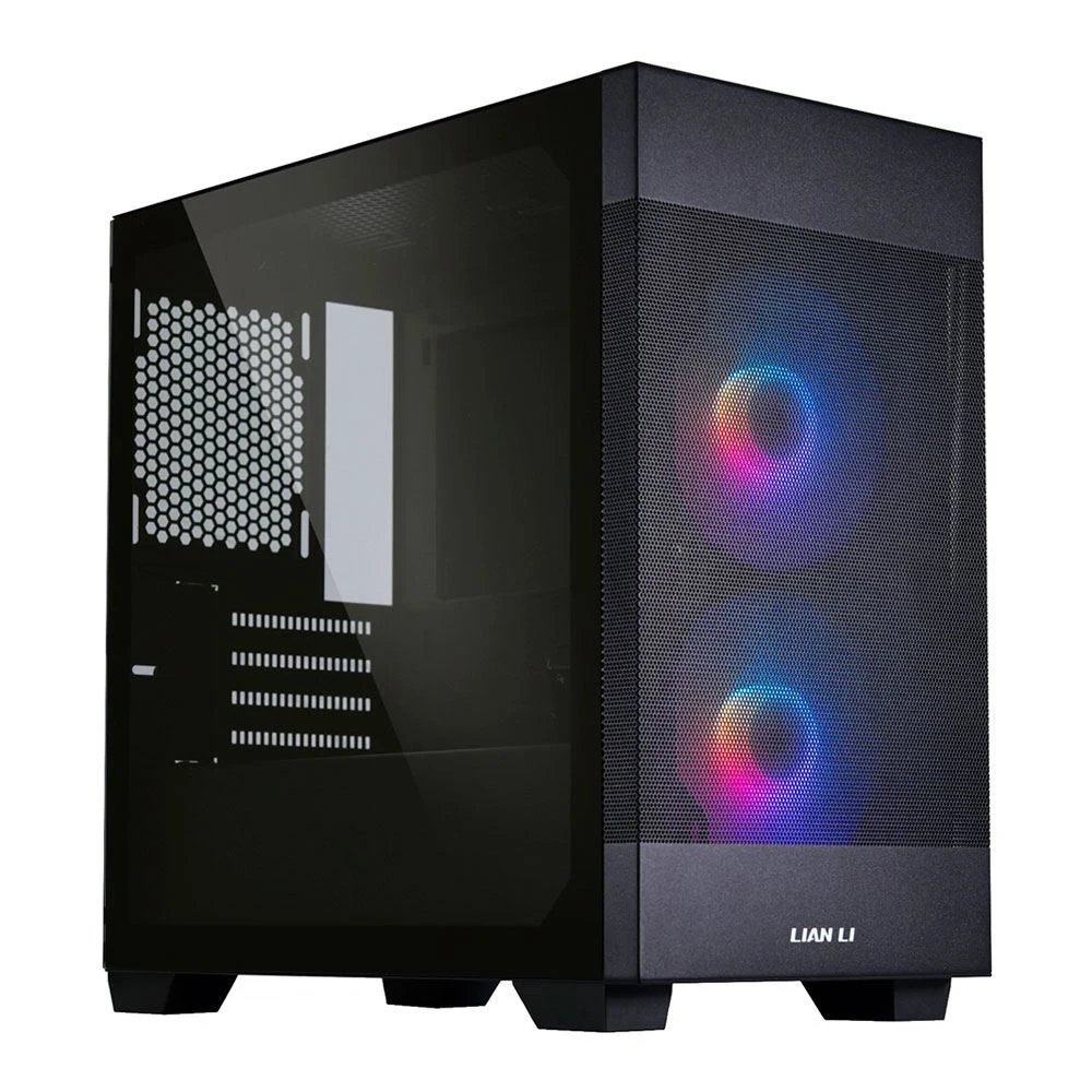 Корпус LIAN LI Lancool 205M Mesh Black, Medium Case: Micro ATX/Mini-ITX, 2xUSB 3.0, 2xAudio, Included Fans: 2x140mm ARGB PWM