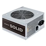 Блок питания ATX 600W Chieftec Solid GPP-600S, 12sm fan,20+4/24+4/24+8, 5SATA,3molex,2x6+2 PCI-E,OEM