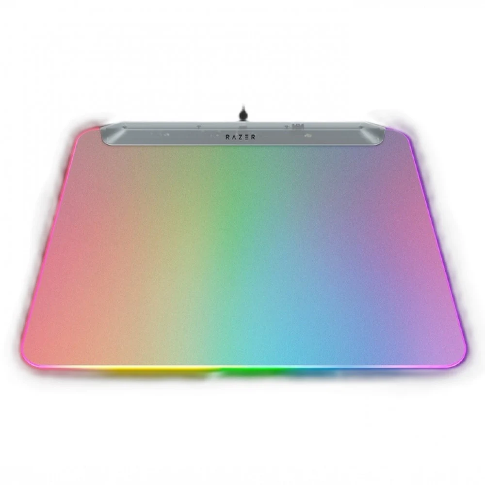 Игровой коврик для мыши Razer Firefly V2 Pro - Phantom White Ed. Mousepad/ Razer Firefly V2 Pro - Phantom White Ed. Mousepad