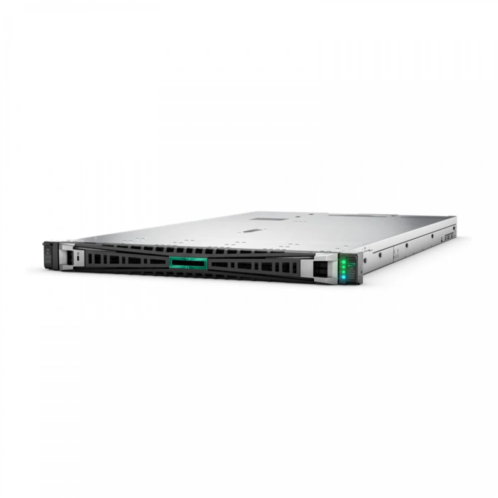 Сервер HPE/DL360 Gen12/1/Xeon P-core/6517P (16C/32T 72Mb)/3,2 GHz/2x32 Gb/MR408i‑o/8SFF BC/2x480 Gb M.2 RI SSD/4x1GbE Base-T/2 x 1000W Titanium