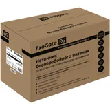 Exegate EP212520RUS ИБП Exegate Power Smart LLB-1500.LCD.AVR.4SH.USB (1500VA/950W, LCD, AVR, 4*Schuko, USB, батарея 12V 9Ah - 2 шт., Black)