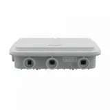 Ruijie Wi-Fi 6 (802.11ax) outdoor wireless access point, dual-band dual-radio, up to 575Mbps@2.4G, 2400Mbps@5G and 2976Mbps per AP, 4 spatial streams, built-in omni directional antenna, support 802.