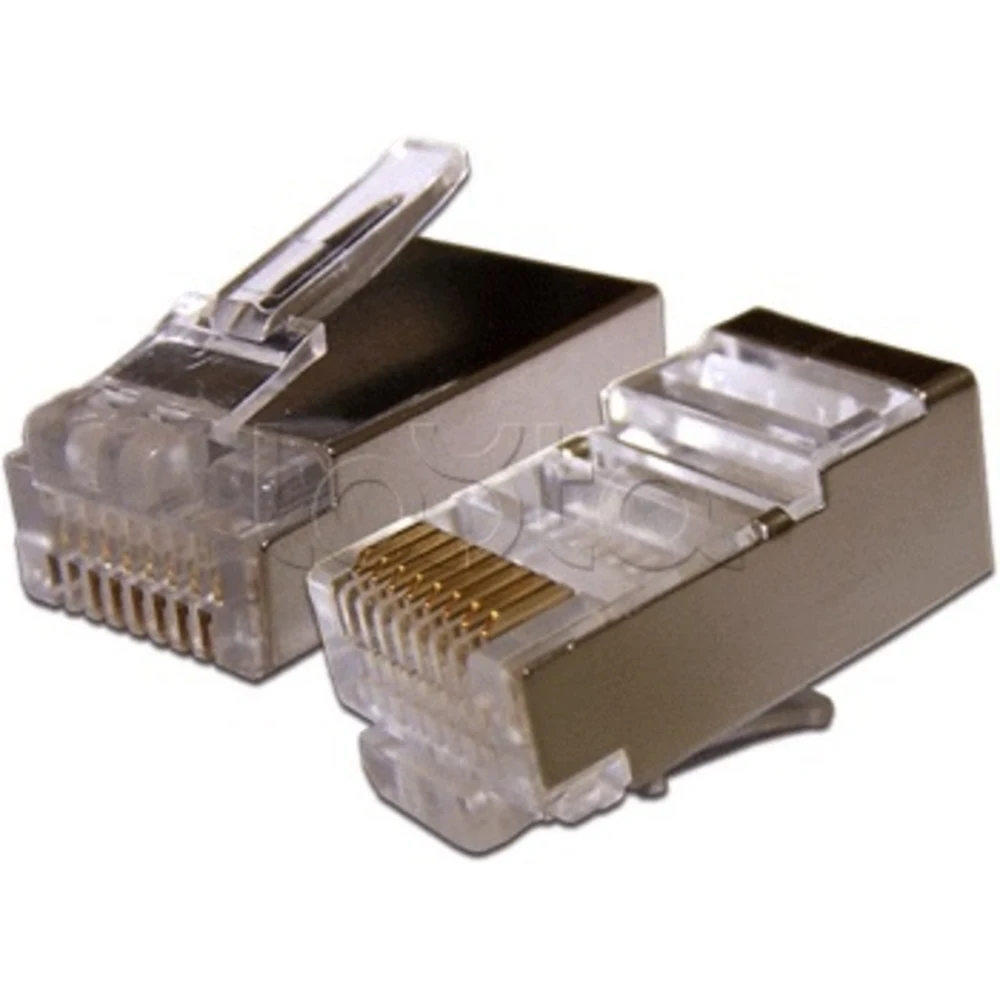 Коннектор Lanmaster (TWT-PL45/S-8P8C-6A) FTP кат.6A RJ45 (упак.:100шт)