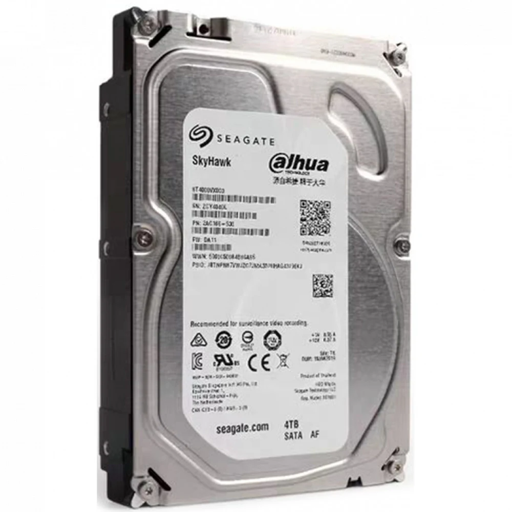 Жесткий диск Seagate Surveillance 4TB SATA 3.5" 5900RPM 64Mb Жесткий диск для видеонаблюдения 4TB Seagate Surveillance SV35 SATA 6G3.5" 5900rpm 64Mb ST4000VX000. Предназначен для систем видеонаблюде
