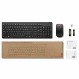 Комплект клавиатуры и мыши Lenovo KB MICE_BO Eos3 2.4G KM BLK RU_CY AI 4X31R64481