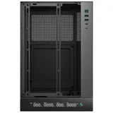 Компьютерный корпус, Deepcool, CH170 DIGITAL R-CH170-BKNPI0D-G-1, Mini-ITX, Type-C*1/3.0*2, HD-Audio, Высота процессорного кулера до 172мм, Длина VGA до 305мм (до 230мм при блоке АТХ), 1*3.5" или 1*