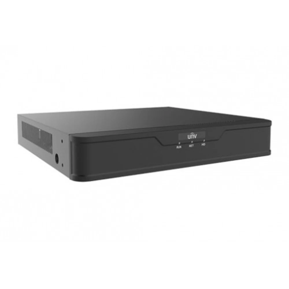 UNV NVR301-08S3 Видеорегистратор IP 8 канальный. Видеовыходы HDMI/ VGA, Н.265/Н.264