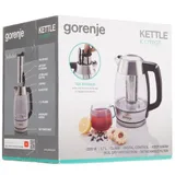Чайник электрический Gorenje K17TRGT 1.7л. 2200Вт нержавеющая сталь корпус: металл/пластик