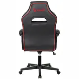 Кресло игровое A4Tech Bloody GC-300 черный/красный ткань/эко.кожа крестов.
