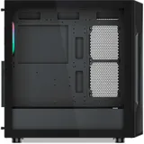 Корпус ПК без блока питания/ Case SAMA S40 Black, Midi-Tower, TG, 4x120mm ARGB, 2xUSB 3.0 + 1xUSB 3.1 Type-C, ATX, mATX, mITX Black