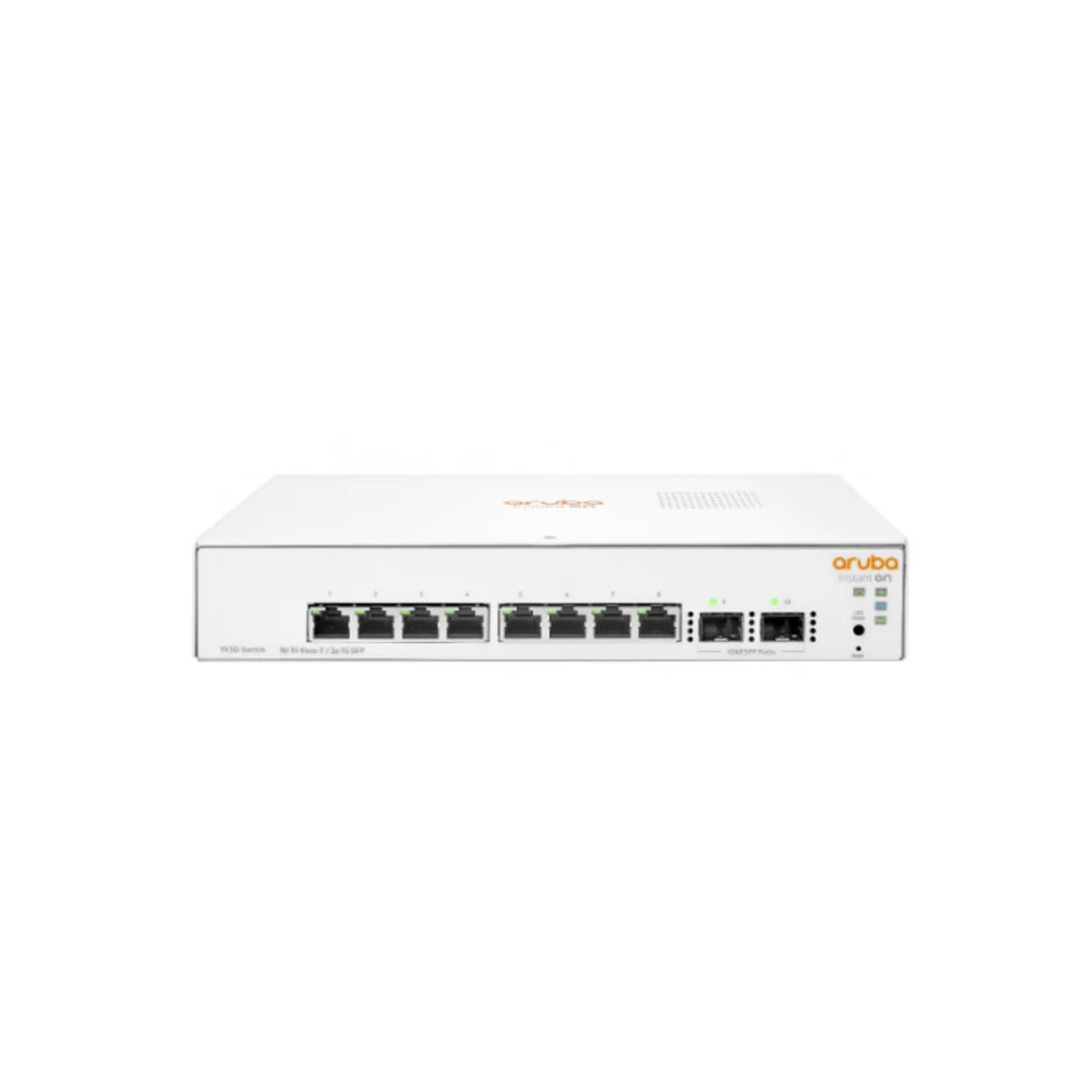 Коммутатор JL680A Aruba IOn 1930 8G 2SFP Layer 2+ Switch (8xRJ-45 10/100/1000 ports, 4xSFP 1GbE ports)
