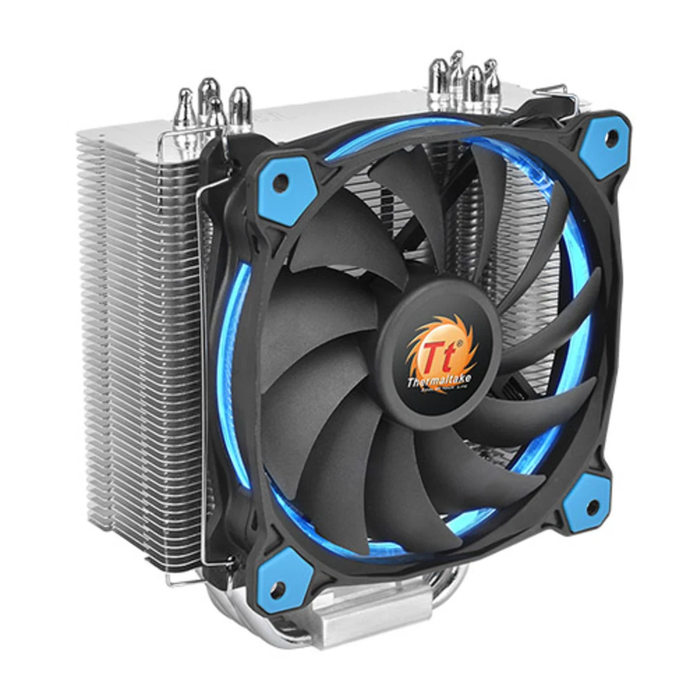 Кулер для CPU Thermaltake Riing Silent 12 Blue Air Кулер для CPU, Thermaltake, Riing Silent 12 Blue Air (CL-P022-AL12BU-A), Intel 2066/2011/1366/1156/1155/1151/1150/775 и AMD AM4/FM2/FM1/AM3+/AM3/AM