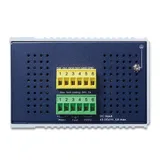 коммутатор/ PLANET IP30 Industrial L2+/L4 8-Port 1000T 802.3at PoE+ 2-port 100/1000X SFP + 2-port 10G SFP+ Full Managed Switch (-40 to 75 C, dual redundant power input on 48~56VDC terminal block, DI