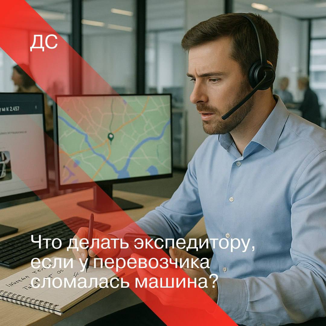 Машина сломалась: инструкция для экспедитора при сбое перевозчика