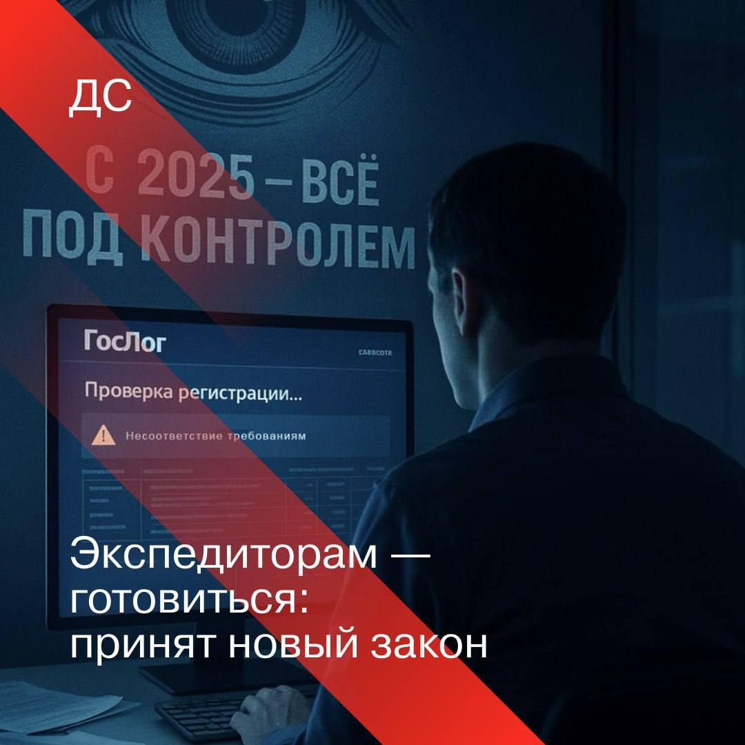 Новый закон об экспедиторах: регистрация, электронный документооборот и запреты