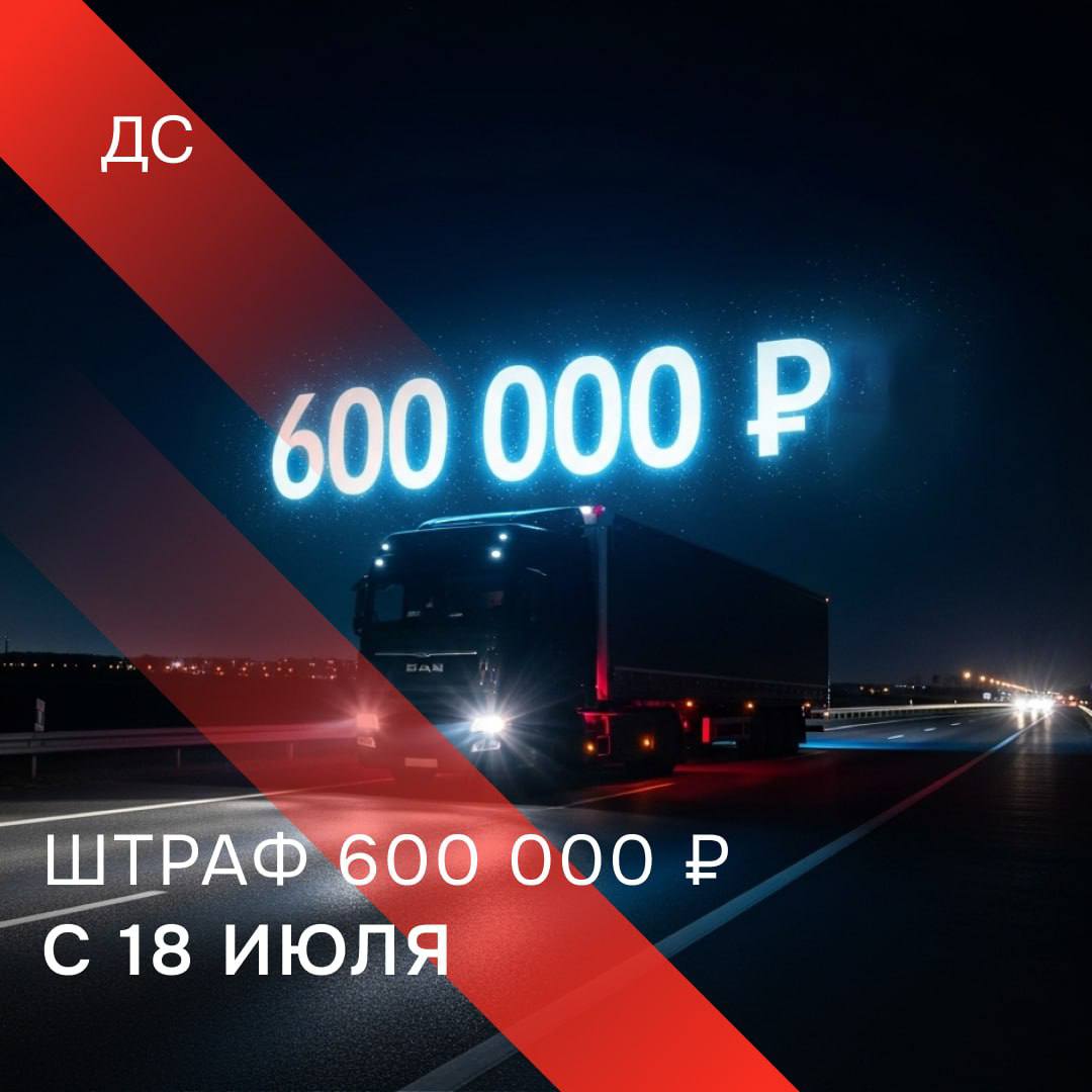 Штраф 600 тысяч за весогабаритные рамки: разбор нового закона