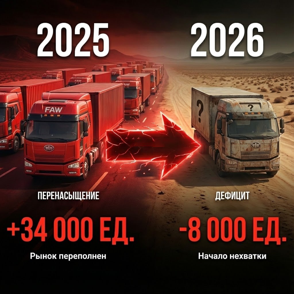 К балансу техники на рынке придём в 2026 году